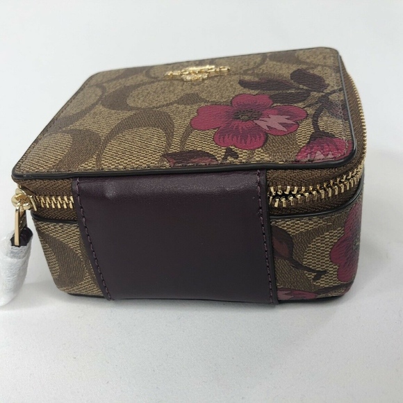 Coach | Jewelry | Coach Jewelry Box In Signature Canvas Victorian ...